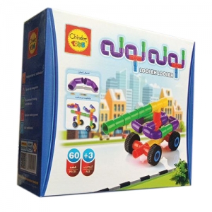 بازی ساختنی لوله لوله 60 تکه