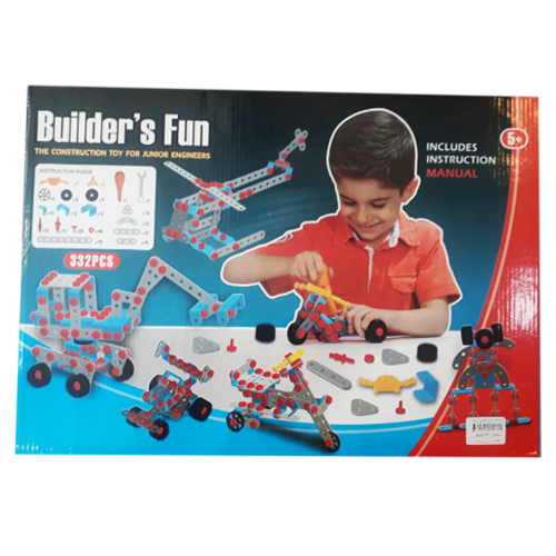 ساختنی مکانیکی 332 قطعه | Builders fun