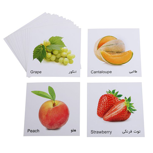 کارت پازل میوه ها