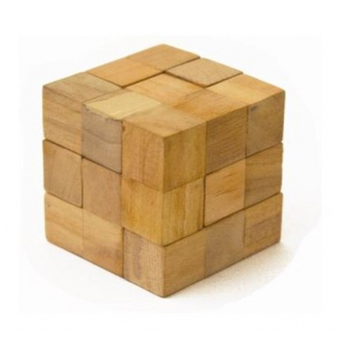 مکعب سوما چوبی