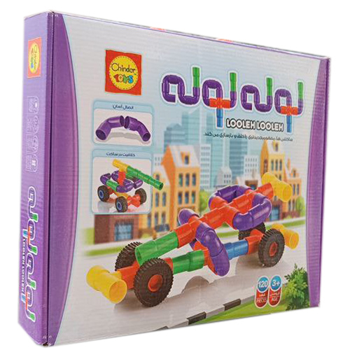 بازی ساختنی لوله لوله 120 تکه