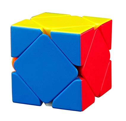 مکعب روبیک اسکوب یی شنگ استیکرلس | Skewb Rubik