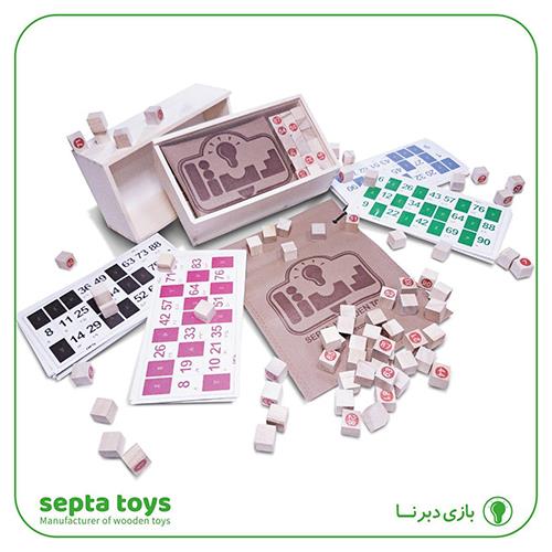 بازی فکری دبرنای چوبی | Septa