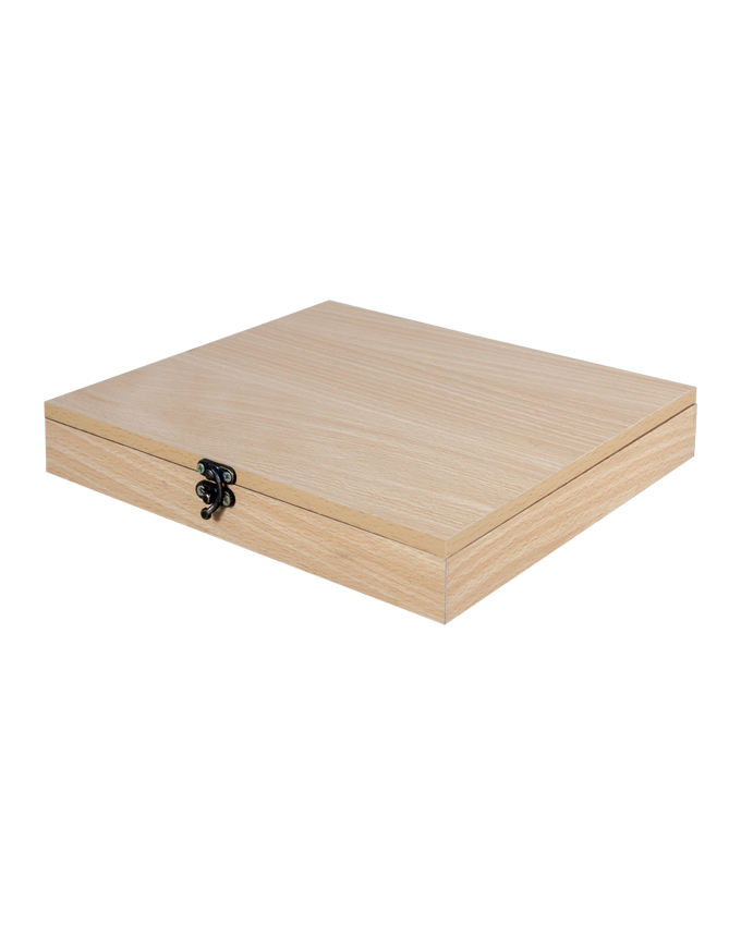 بسته چوبی مگنت رویال خمیده 120 تکه | Royal Wooden Box