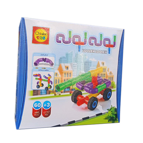بازی ساختنی لوله لوله 60 قطعه
