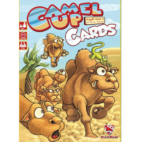 بازی فکری شترسواری کارتی با افزونه | Camel up cards
