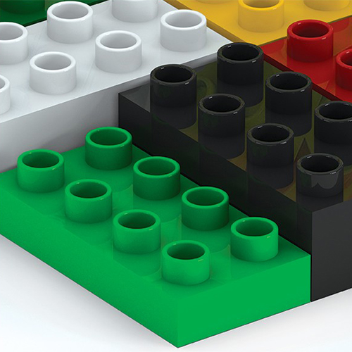 ساختنی لگو متوسط 45 قطعه| Lego
