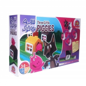 بازی فکری سه بچه خوک | Three little piggies