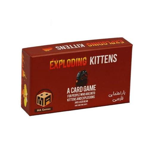 بازی فکری گربه های انفجاری | Exploding Kittens
