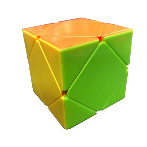 مکعب روبیک اسکوب یی شنگ استیکرلس | Skewb Rubik